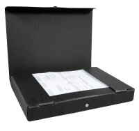 ELBA Heftbox 4,5 cm schwarz marmoriert, 1 St.