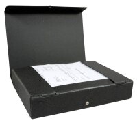 ELBA Heftbox 6,5 cm schwarz marmoriert, 1 St.