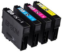 EPSON 16XL / T1636XL (Füller) schwarz, cyan, magenta, gelb Druckerpatronen, 4er-Set