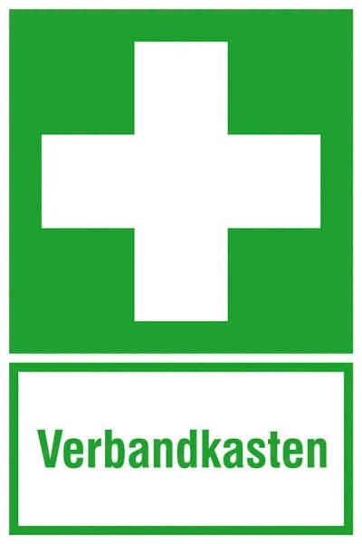 SafetyMarking® Rettungszeichen "Erste Hilfe - Verbandkasten" rechteckig 20,0 x 30,0 cm, 1 St.