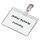 DURABLE Namensschilder mit Clip 9,0 x 6,0 cm, 25 St.