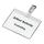 DURABLE Namensschilder mit Clip 9,0 x 6,0 cm, 25 St.