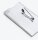 DURABLE Namensschilder mit Nadel 7,5 x 4,0 cm, 100 St.