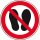 SafetyMarking® Verbotsaufkleber "Betreten der Fläche verboten " rund 10,0 cm, 1 St.