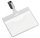 DURABLE Namensschilder mit Clip 9,0 x 6,0 cm, 25 St.