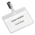 DURABLE Namensschilder mit Clip 9,0 x 6,0 cm, 25 St.