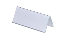 DURABLE Tischnamensschilder 8050-19 transparent 15,0 x 6,1 cm, 25 St.
