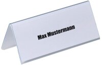 DURABLE Tischnamensschilder 8051-19 transparent 10,0 x...