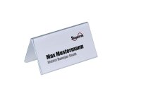 DURABLE Tischnamensschilder 8051-19 transparent 10,0 x...