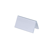 DURABLE Tischnamensschilder 8051-19 transparent 10,0 x...