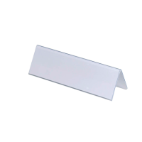 DURABLE Tischnamensschilder 8052-19 transparent 21,0 x 6,1 cm, 25 St.