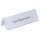 DURABLE Tischnamensschilder 8052-19 transparent 21,0 x 6,1 cm, 25 St.
