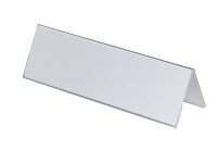 DURABLE Tischnamensschilder 8053-19 transparent 29,7 x 10,5 cm, 25 St.