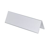 DURABLE Tischnamensschilder 8053-19 transparent 29,7 x 10,5 cm, 25 St.