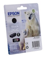 EPSON 26XL / T2621XL (Eisbär) schwarz Druckerpatrone