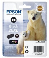 EPSON 26XL / T2631XL (Eisbär) Foto schwarz...