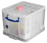 Really Useful Box Aufbewahrungsbox 35,0 l transparent...