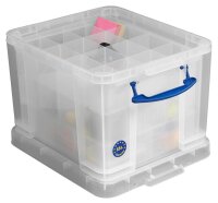 Really Useful Box Aufbewahrungsbox 35,0 l transparent...