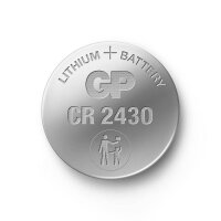 GP Knopfzellen CR2430 Lithium 3,0 V, 5 St.
