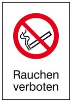 SafetyMarking® Verbotsaufkleber "Rauchen...