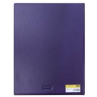 Idena Zeugnismappe DIN A4, 10 Hüllen violett/blau, 1 St.