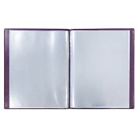 Idena Zeugnismappe DIN A4, 12 Hüllen violett/blau, 1 St.