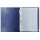 Idena Zeugnismappe DIN A4, 10 Hüllen blau/dunkelblau, 1 St.  ( 20105 )