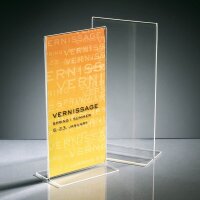 SIGEL gerade Tischaufsteller 1/3 DIN A4 beidseitig, 1 St.
