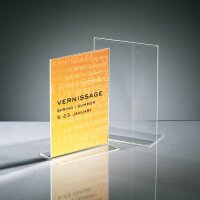 SIGEL gerade Tischaufsteller DIN A5 beidseitig, 1 St.