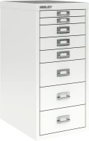 BISLEY MultiDrawer™ L298 Schubladenschrank verkehrsweiß 8 Schubladen 27,8 x 38,0 x 59,0 cm, 1 St.