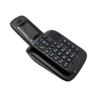 Telekom Sinus A32 Schnurloses Telefon mit Anrufbeantworter ebenholz