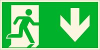 SafetyMarking® Rettungszeichen "Notausgang...