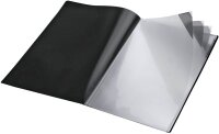 VELOFLEX Diamond Sichtbuch DIN A4, 4 Hüllen schwarz,...