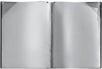 VELOFLEX Diamond Sichtbuch DIN A4, 4 Hüllen schwarz, 1 St.