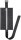 VELOFLEX Reißverschlussbeutel VELOBAG® Flex DIN A4 schwarz/silber Textil 8,0 mm, 1 St.