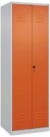 CP Putzmittelschrank Classic Plus 080100-00 S10000 lichtgrau, reinorange 4 Fachböden 60,0 x 50,0 x 185,0 cm, aufgebaut, 1 St.