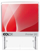COLOP Textstempel, individualisierbar Printer 20 selbstfärbend schwarz ohne Logo, 1 St.
