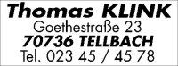 COLOP Textstempel, individualisierbar Printer 20 selbstfärbend schwarz ohne Logo, 1 St.