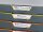 DURABLE Schubladenbox VARICOLOR®  dunkelgrau mit bunten Farblinien 761027, DIN A4 mit 10 Schubladen, 1 St.