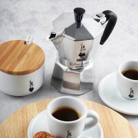 BIALETTI Moka Express 1 Espressokocher silber, 1 Tasse