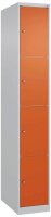 CP Schließfachschrank Classic Plus reinorange 080000-104 S10000, 4 Schließfächer 30,0 x 50,0 x 185,0 cm