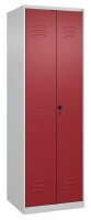 CP Putzmittelschrank Classic Plus 080100-00 S10001 rubinrot, lichtgrau 4 Fachböden 60,0 x 50,0 x 185,0 cm, aufgebaut, 1 St.