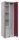 CP Putzmittelschrank Classic Plus 080100-00 S10001 rubinrot, lichtgrau 4 Fachböden 60,0 x 50,0 x 185,0 cm, aufgebaut, 1 St.