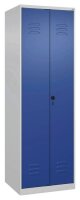 CP Putzmittelschrank Classic Plus 080100-00 S10003 enzianblau, lichtgrau 4 Fachböden 60,0 x 50,0 x 185,0 cm, aufgebaut, 1 St.