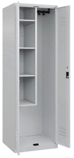 CP Putzmittelschrank Classic Plus 080100-00 S10008 lichtgrau 4 Fachböden 60,0 x 50,0 x 185,0 cm, aufgebaut, 1 St.