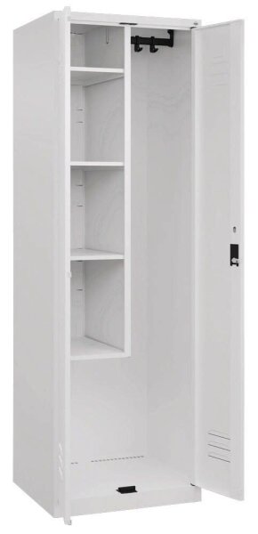 CP Putzmittelschrank Classic Plus 080100-00 S10012 verkehrsweiß 4 Fachböden 60,0 x 50,0 x 185,0 cm, aufgebaut, 1 St.