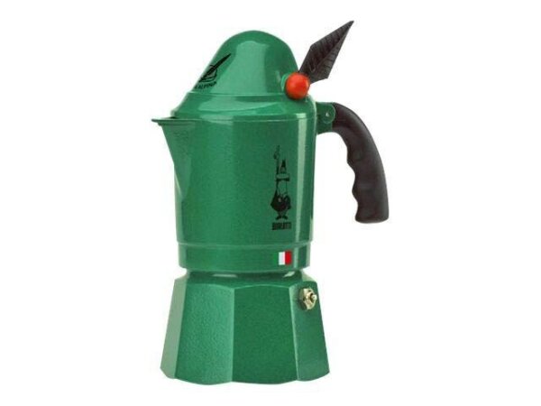 BIALETTI Moka Alpina 3 Espressokocher grün, 3 Tassen