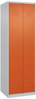 CP Putzmittelschrank Classic Plus 080100-00 S10013 lichtgrau, reinorange 4 Fachböden 60,0 x 50,0 x 185,0 cm, aufgebaut, 1 St.