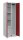 CP Putzmittelschrank Classic Plus 080100-00 S10014 rubinrot, lichtgrau 4 Fachböden 60,0 x 50,0 x 185,0 cm, aufgebaut, 1 St.