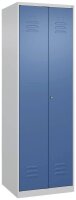 CP Putzmittelschrank Classic Plus 080100-00 S10018 fernblau, lichtgrau 4 Fachböden 60,0 x 50,0 x 185,0 cm, aufgebaut, 1 St.